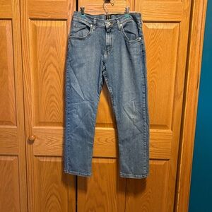 Lee Kids Blue Denim Jeans 14 Husky